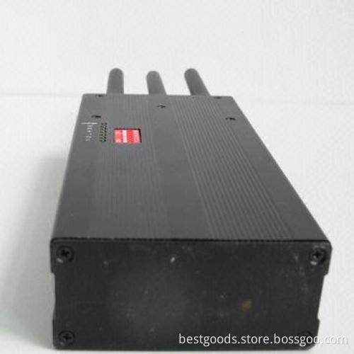 Extended Edition Power Mobile Phone Wi-Fi Jammer with 6 Antennas
